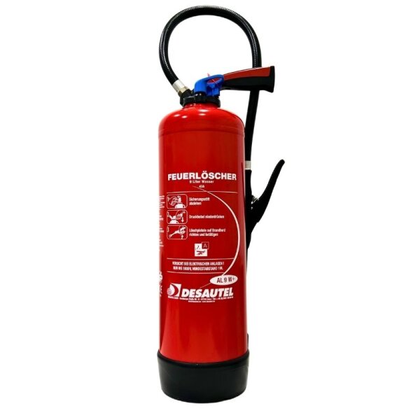 9 ltr. Wasser-Auflade-Feuerlöscher (fluorfrei)